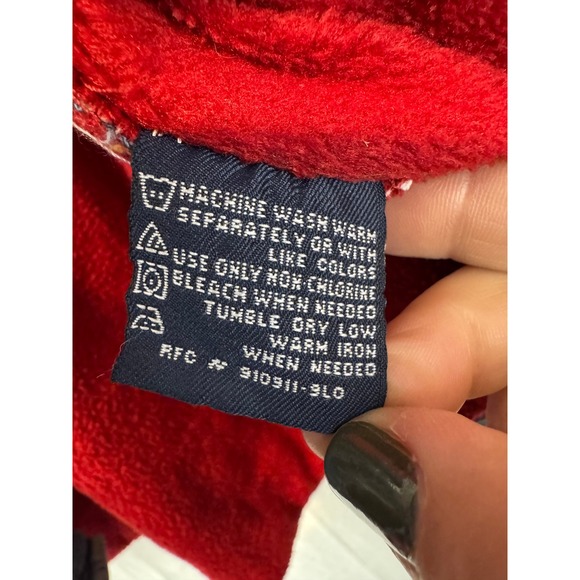 Vtg Puritan Mens Flannel Lined Denim Shirt Jacket Dark Wash Button Up Size 2XL - Picture 8 of 9